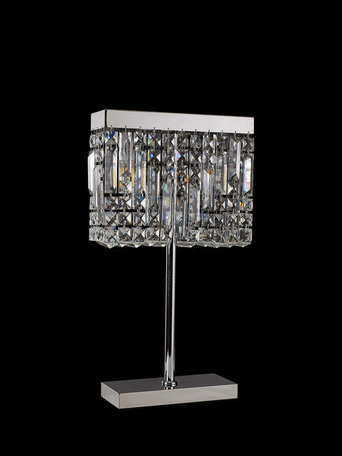 Zula Rectangular 2 Light Table Lamp